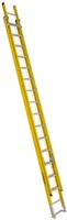 36' Featherlite Fiberglass Extension Ladder