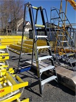 Louisville Platform Ladder W/ Wheels