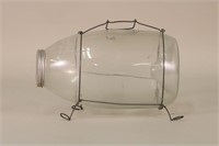 Vintage Glass Minnow Trap by C.F. Orvis,