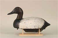Canvasback Drake Duck Decoy by Fred Zimmerman of