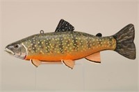Floyd "Red" Bruce 10.5" Brook Trout Spearing