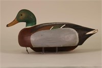 Frank Schmidt Mallard Drake Duck Decoy, Oversized