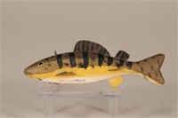 Isaac Goulette 5.75" Perch Fish Spearing Decoy,
