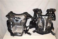 2-NICE MOTORCYCLE CHEST PROTECTORS !  R-1-2