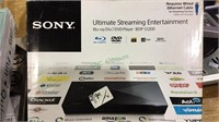 Sony Ultimate streaming Blu-ray disc DVD player,