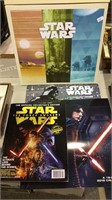 Star Wars the force awakens book & 2 calendars,