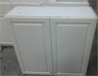 Off white 2 door upper cabinet. 35x36x13