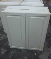 Off white 2 door upper cabinet. 35x29x13