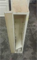 5 shelf cabinet end piece 31x6x13