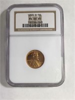 1953D 1 CENT LINCOLN  PENNY MS66 RD