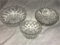 Assorted Crystal Dishware