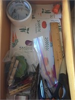 Misc. contents of kitchen drawers