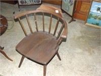 2X$ Spindle Back Chairs