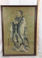 Framed Chinese Art - Confucius