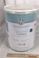 Huntington Home 1.5” Foam 5-Zoned Topper