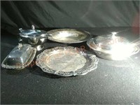 Silver Plated  Serving Pieces