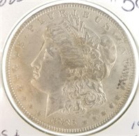 1885 MORGAN SILVER DOLLAR COIN STRONG GRADE