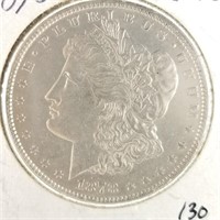 1878 MORGAN SILVER DOLLAR COIN STRONG GRADE