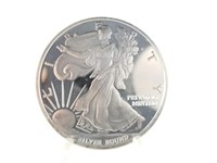 AMERICAN EAGLE STYLE 1OZ SILVER BULLION ROUND