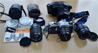 Pentax 35mm Camera / Lenses & Access. Lot