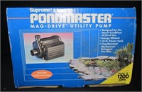New 1200 GPH Pondmaster Mag Drive Pump