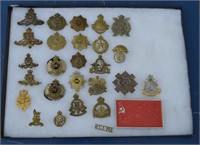 Assorted RCM Cap Badges Lot