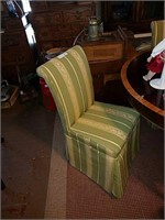 6 upholstered d/r chairs