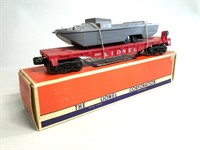 Lionel No. 6807 Flat Car with Military Unit