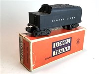 Lionel No 6466W Whistle Tender and Box