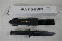 NEW HUNT-DOWN 440 STAINLESS STEEL KNIFE