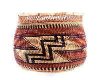 Yurok Native American Indian Trinket Basket