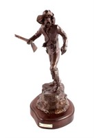 G.C. Wentworth Scout Bronze Sculpture