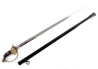 1899 Prussian Infantry Officer's Sword w/ Scabbard