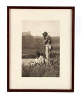 c.1912 Original Roland Reed Framed Photogravure