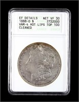 1888-O Morgan Silver Dollar VF30 ANACS Graded