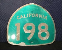 California 198 Sign
