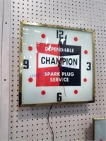 Champion light-up clock