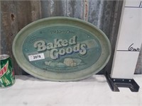 Baked Goods tray