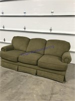 Lane, green sofa