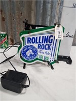 Rolling Rock Premium Beer neon light