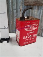 E-Z Pour Gasoline Filler can