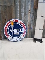 Standard Oil Company enamel sign