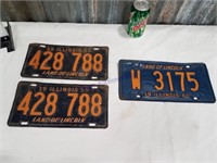 Old license plates (3)