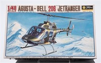 2 Agusta-Bell 206 Helicopter Model Kits