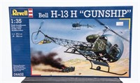 NIB Revell Bell H-13H "Gunship"
