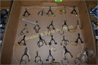 GROUP OF 20 NEW WESTERN SPUR KEYCHAINS