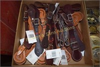 GROUP OF 20 NEW HIGH QUALITY LEATHER