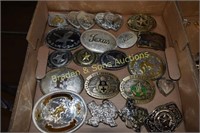 GROUP OF 20 NEW BELT BUCKLES