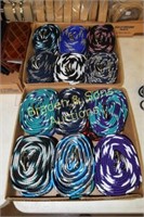 GROUP OF 49 NEW NYLON BRAIDED BELTS