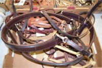 GROUP OF 5 NEW HIGH QUALITY LEATHER BRIDLES